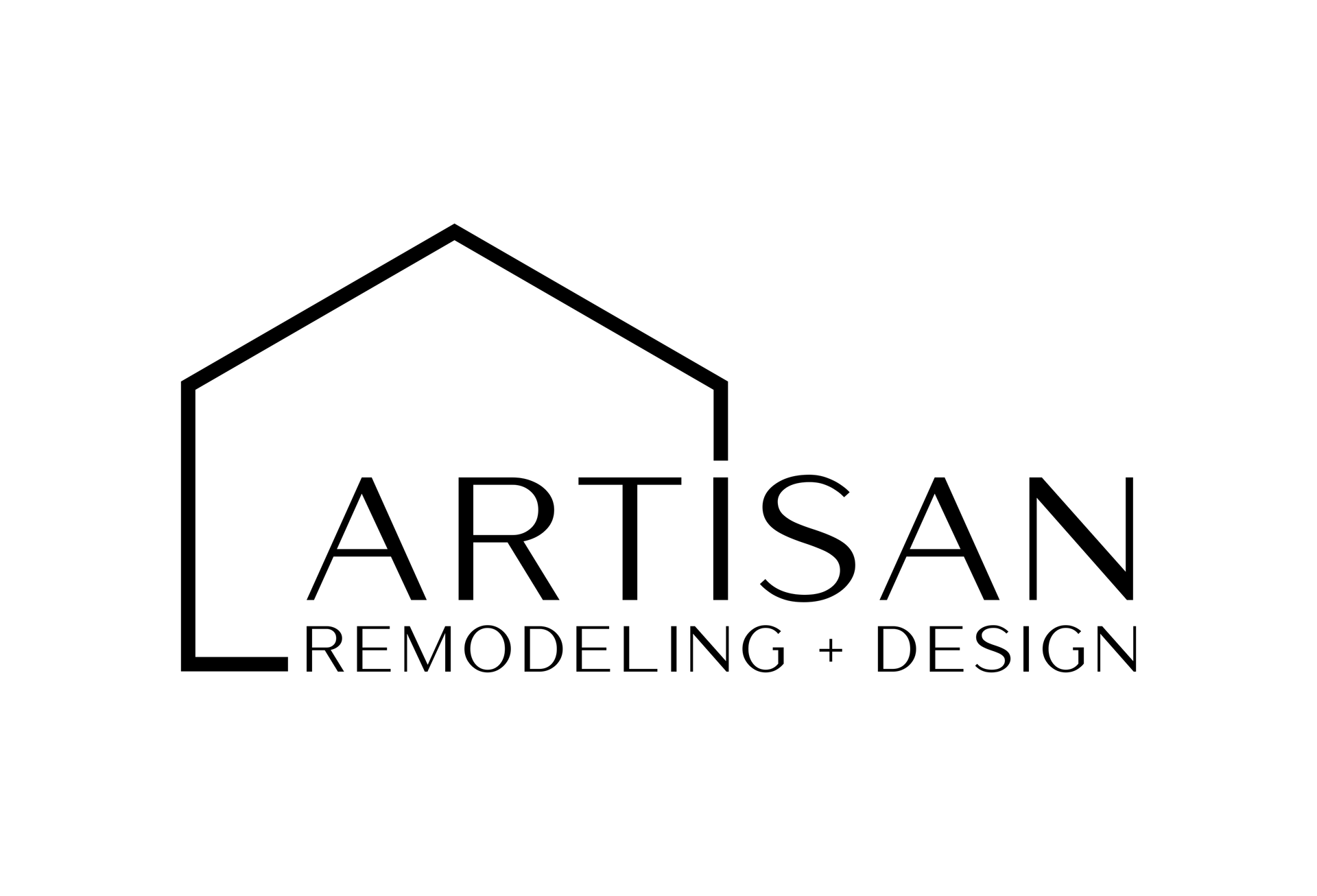 new logo Artisan Remodeling & Design in black