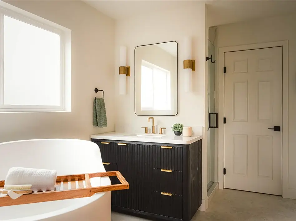 bathroom after