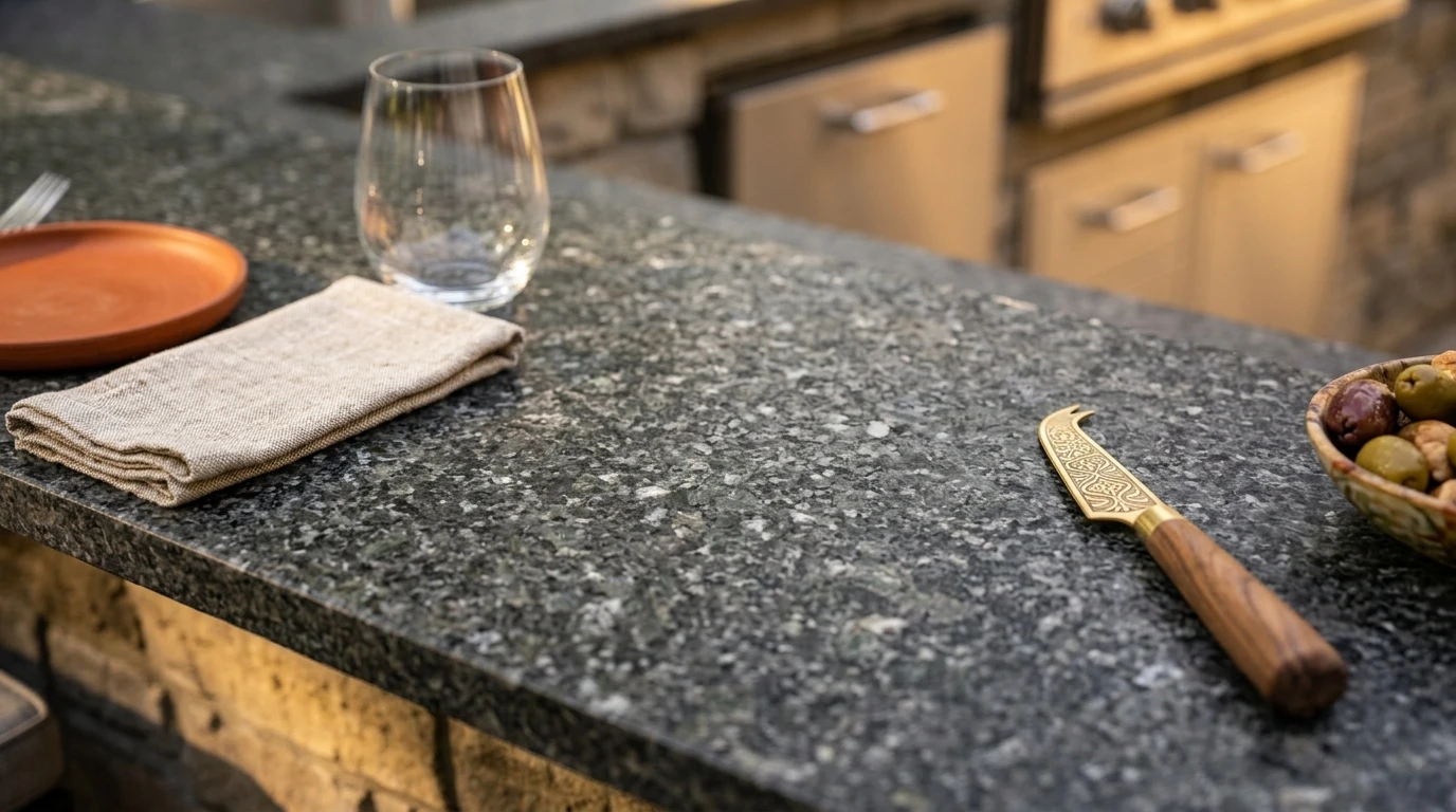 outdoor kitchen countertops