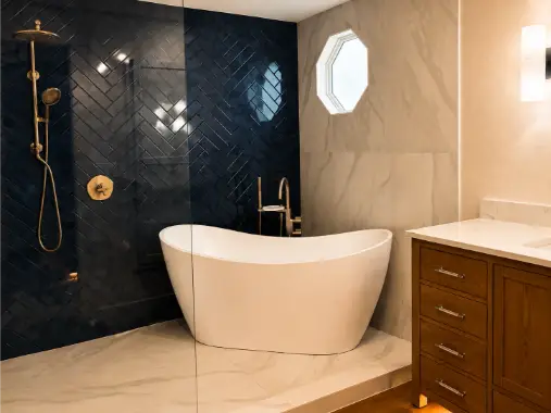 basement bathroom 1