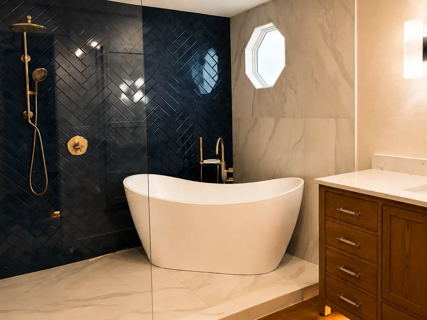 basement bathroom