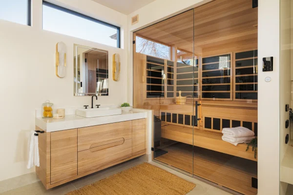 Luxury bathroom remodel in fort collins